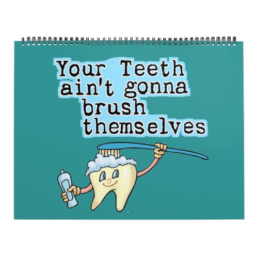 Funny Dentists Kantoor Agenda Kalender (Hoes)