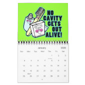 Funny Dentists Kantoor Agenda Kalender (Jan 2026)