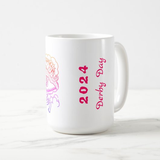  Funny Derby Dag 2024 Catrina Skelet Koffiemok (Voorkant rechts)