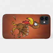 Funny Derp Turkey Cartoon Case-Mate iPhone Case (Achterkant (horizontaal))