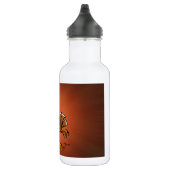 Funny Derp Turkey Cartoon Waterfles (Rechts)