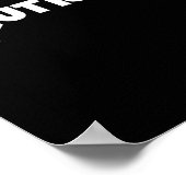 Funny Design Autism Skeleton Meme Metal Rock For M Poster (Hoek)