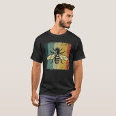 Funny Design bijen voor mannen T-shirt (Voorkant volledig)