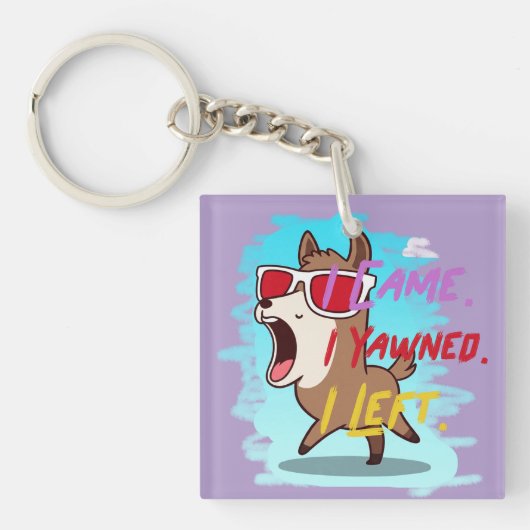 funny design sleutelhanger (voorkant)