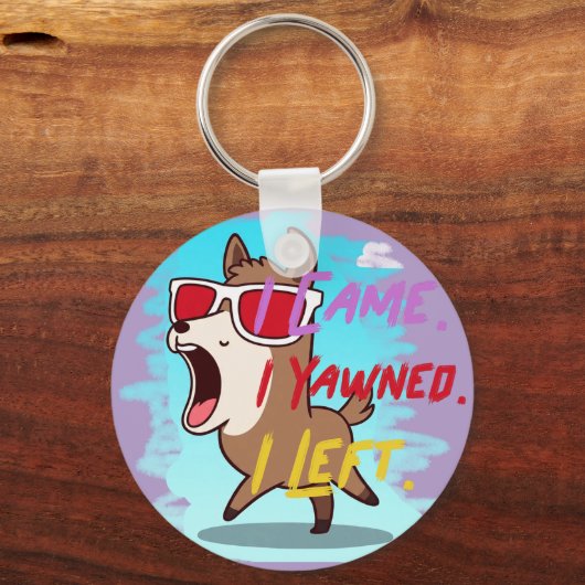 Funny Design  Sleutelhanger (Voorkant)