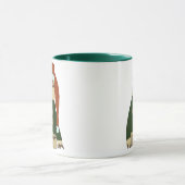 Funny Desposito Kersttrui Luiaard Koffie Mok (Midden)