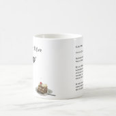 Funny Dessert Vulture Mok met soortbeschrijving (Center)