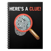 Funny Detective Crime Investigation Drama Book Notitieboek (Voorkant)