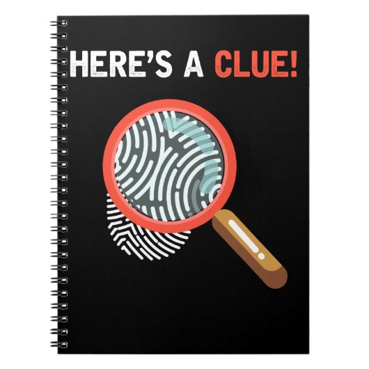 Funny Detective Crime Investigation Drama Book Notitieboek (Voorkant)