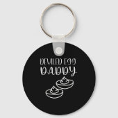 Funny Deviled Egg Daddy  Sleutelhanger (Voorkant)