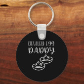Funny Deviled Egg Daddy  Sleutelhanger (Voorkant)