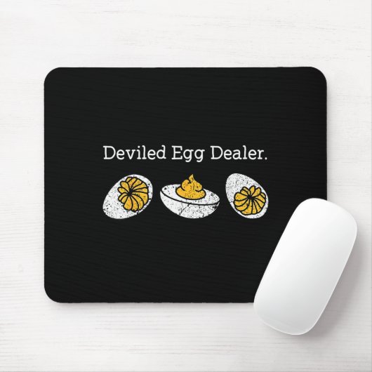 Funny Deviled Egg Er Thanksgiving Muismat (Met muis)