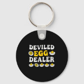 Funny Deviled Egg Er Thanksgiving Sleutelhanger (Voorkant)