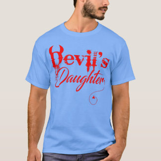 Funny Devil's DaughterHalloween Costume Horror 128 T-shirt