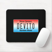 Funny Devito New Jersey Italian American Nj Cutlet Muismat (Met muis)
