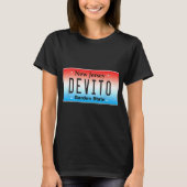 Funny Devito New Jersey Italian American Nj Cutlet T-shirt (Voorkant)