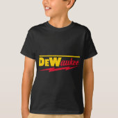 Funny DeWaukee Power Tool-merk T-shirt (Voorkant)