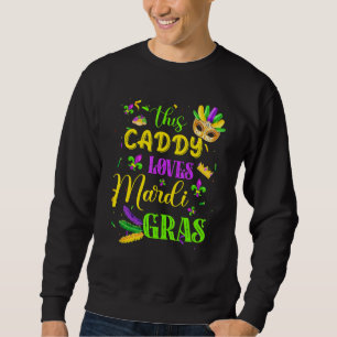 Funny Deze Caddy houdt van Mardi Gras Festival Car Trui