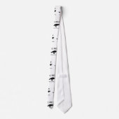 Funny Diabetes T-rex Ate my Pancreas Stropdas (Achterkant)