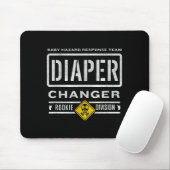 Funny Diaper Changer Duty - Expecting Baby New Dad Muismat (Met muis)