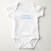Funny Diaper Quotes Baby Shirt (Voorkant)
