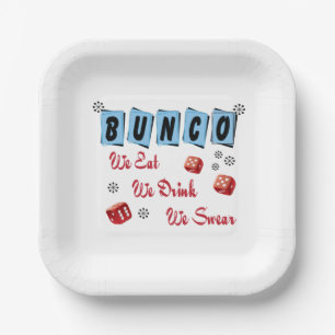 Funny Dice Girls Night Out Bunco Papieren Bordje
