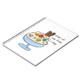 Funny Diet Quote Ice Cream Sundae Notitieboek (Linkerzijde)