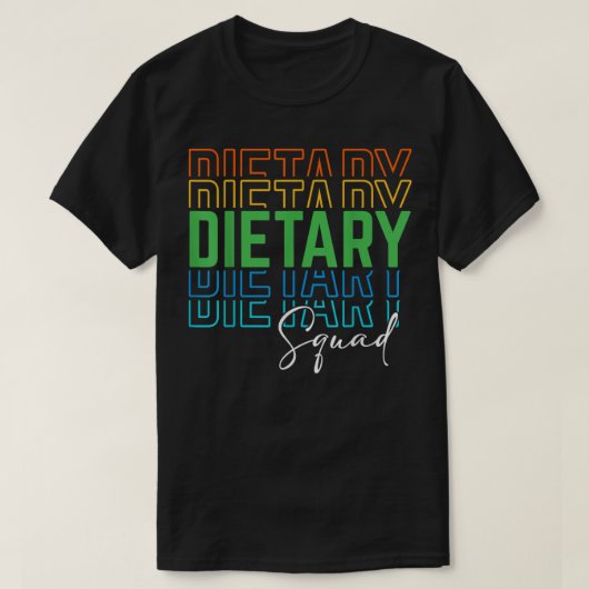 Funny Dietary Squad Cool Design Appreciek Week T-shirt (Design voorkant)