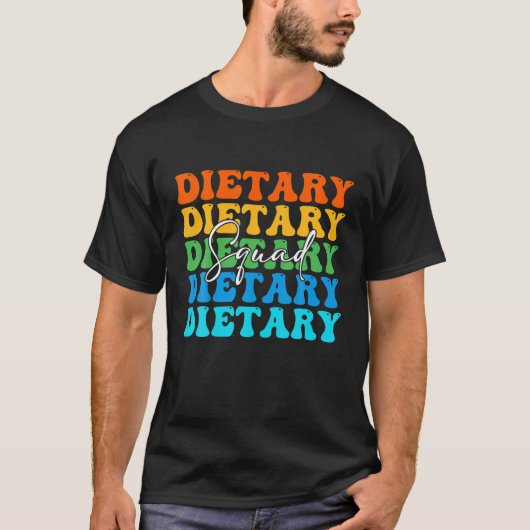 Funny Dietary Squad Cool Design Appreciek Week T-shirt (Voorkant)