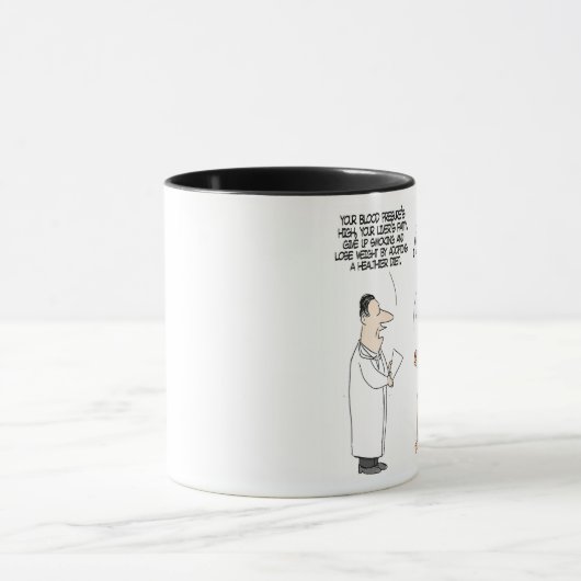 Funny dieting mok koffie (Midden)