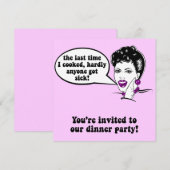 Funny-diner Kaart (Voorkant / Achterkant)