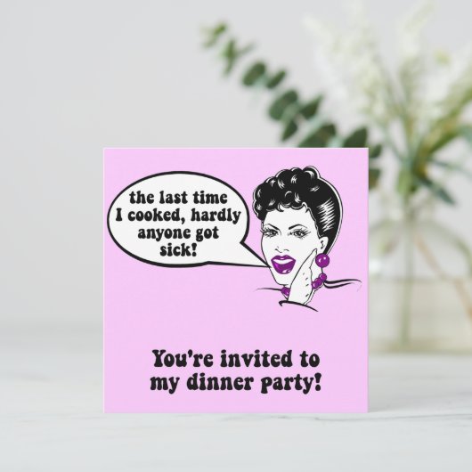 Funny-diner Kaart (Staand voorkant)