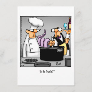 Funny Dinner Invitations "Spectickles" Humor Kaart