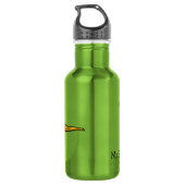 Funny Dinosaur, aangepaste waterflessen Waterfles (Achterkant)