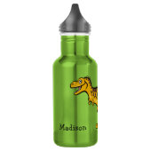 Funny Dinosaur, aangepaste waterflessen Waterfles (Links)