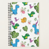 Funny Dinosaur, bladeren Planner (Voorkant)