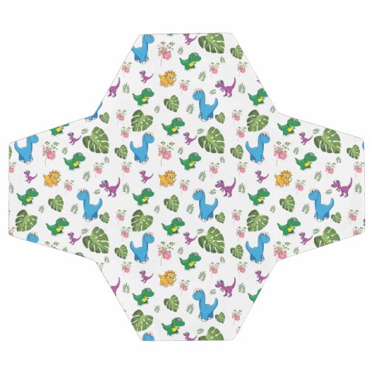 Funny Dinosaur, bladeren Voetbal (Enkel)