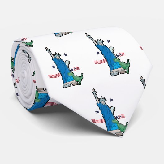 Funny Dinosaur - Kinder T-Rex Stropdas (Opgerold)