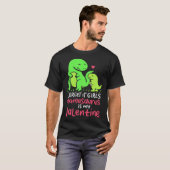 Funny Dinosaur Lover Gift for Son Mamasaurus Is My T-shirt (Voorkant volledig)