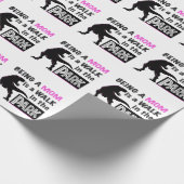 Funny Dinosaur Mam is een Walk in het Park Cadeaupapier (Hoek)