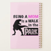 Funny Dinosaur Mam is een Walk in het Park Planner (Achterkant)