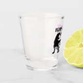 Funny Dinosaur Mam is een Walk in het Park Shot Glas (Links)
