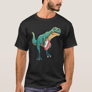 Funny Dinosaur Mannen Sushi Rice Japans S T-shirt