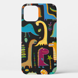 Funny dinosaur naadloos patroon Case-Mate iPhone case