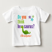 Funny Dinosaur Quote Colorful (Voorkant)