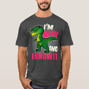 Funny Dinosaur Rex voor kinderen, jongeren en volw T-shirt