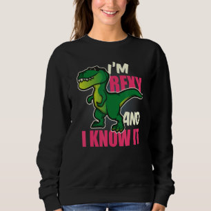 Funny Dinosaur T rex voor kinderen, jongeren en vo Trui