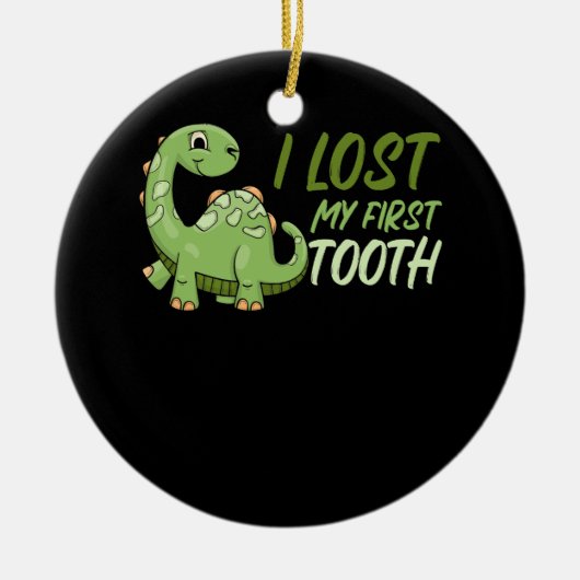 Funny Dinosaur Tooth Fairy Kinder T Rex I heeft mi Keramisch Ornament (Voorkant)