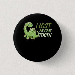 Funny Dinosaur Tooth Fairy Kinder T Rex I heeft mi Ronde Button 3,2 Cm