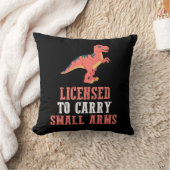 Funny Dinosaur - vergunning voor het vervoer van h Kussen (Deken)